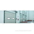 Fire station overhead sectional door